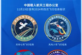 （图表·海报）［科技］2024年度载人航天飞行任务标识正式发布图片