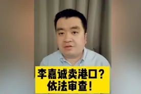 卖港口？依法审查！图片