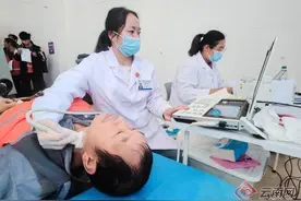 滇中新区新就业形态劳动者体检啦！图片