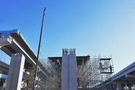 北清路快速化改造工程计划年底实现主体结构完工图片
