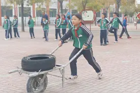 勤以立人 乐享劳动——利津县陈庄镇中心小学举行劳动技能大赛图片