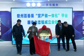 中化现代农业（广西）有限公司参与共建钦州百香果“宣产销一体化”平台服务生态链图片