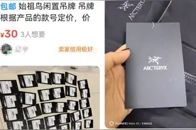 一张吊牌炒至300元：始祖鸟“割韭菜”还是真稀缺？图片