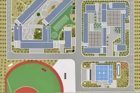 手绘校园地图！你被惊艳到了吗？图片