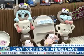 上海汽车文化节开幕在即 特色周边纷纷亮相视频封面