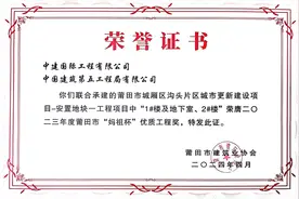 城厢这些项目获评"妈祖杯"优质工程奖图片