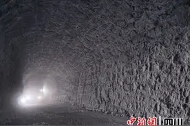 金上拉哇水电站地下厂房提前五个月完成开挖图片