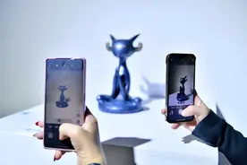 看科技与艺术融合！AI生成艺术展在锦江区开幕图片