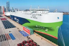 全球最大AGV零碳汽车物流中心启用图片