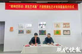 南京设立原生艺术专项基金，用艺术疗愈精神障碍患者图片