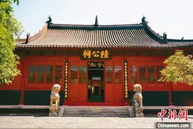 台媒看大陆：湖北天门陆公祠 展示茶圣一生传奇图片