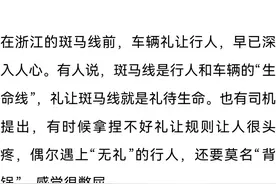 斑马线前礼让的五个误区图片