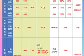 一图看懂 | 以个人身份身份参加“职工医保”和“居民医保”待遇标准有何不同？图片