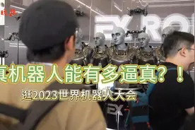世界机器人大会Vlog｜现在的仿真机器人有多逼真？图片