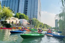 在“浙”里看见幸福河湖② | 杭州：在城市河道里畅快“玩水”图片
