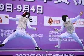 全国击剑冠军赛总决赛：福建队包揽成年组花剑金牌图片