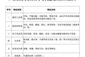 首次启用安检门  广州2024年4月自考将于13日起举行图片