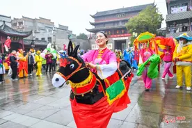新春游园会图片
