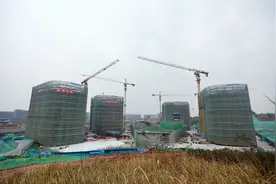 年内投用！成都东部新区航空经济总部基地主体完工图片