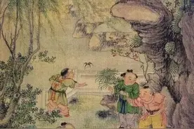 当杜甫遇到熊孩子，也只能哀叹“南村群童欺我老无力，忍能对面为盗贼”图片