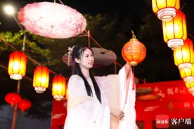 海南“村VA”迎春赛 | 元宵灯夜，汉服小姐姐与您相约千灯游园绝美打卡点图片