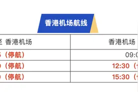 受强对流天气影响，今明两天琶洲港澳口岸部分航班停航图片