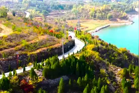 淄博环太河水库电网环线建成投产图片