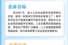 江苏发布“智改数转网联”三年行动计划 明确六大行动二十条重点任务图片