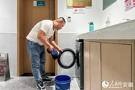 安徽交控集团：一个热水澡 让服务区更像“家”图片
