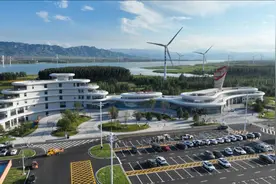 赏美景、品文化 高速服务区全新升级迎客来图片