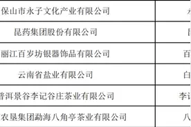第三批中华老字号名单公布！云南这些品牌上榜图片
