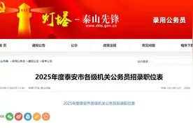 招考504人！2025年泰安公务员招录职位表来了，88个专科岗招132人！图片