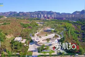 爱航拍丨济南兴隆公园绿化工程已完成 打造山水人文和谐相融的城市综合公园图片