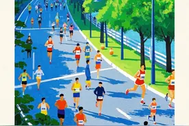 当我们跑马拉松时，跑的是什么？图片