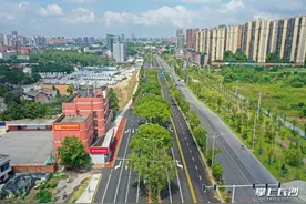 长沙这条路变宽了！四车道变八车道，近期将开放主道交通图片