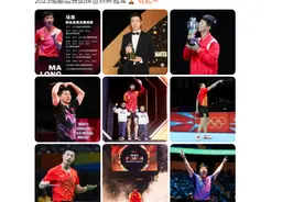 WTT盘点马龙职业生涯荣誉：当之无愧的goat！期待传奇永续新章图片