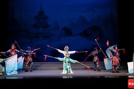 海南省琼剧院赴新加坡演出 大型神话琼剧《白蛇传》惊艳亮相狮城图片