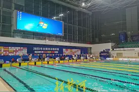 运动员首次适应性训练结束，2023年全国游泳锦标赛开赛在即图片