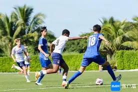 中德U16青少年足球邀请赛海口开赛 6支青少年球队同场竞技图片