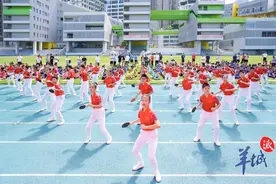 2024深圳福田区校园体育联赛启动图片