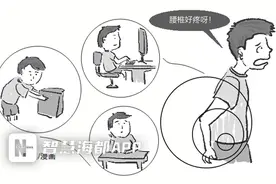 14岁的少年，40多岁的腰！医生提醒这样防腰突症……图片