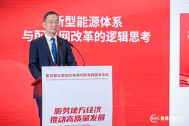 杨雷：配电网是未来新型能源体系建设的关键图片