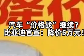 汽车“价格战”继续？ 比亚迪方程豹官宣：降价5万！图片