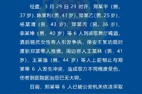 6人酒后骚扰女性，旁人制止时发生冲突，海口公安通报图片