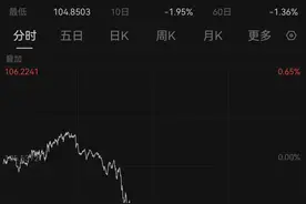 美元，跳水！图片