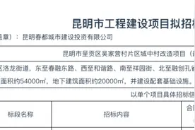 最新消息！昆明这一城中村将改造，位于核心区→图片