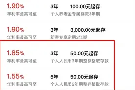 3年期存款利率高于5年期，什么情况？图片