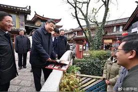 习近平考察丽江古城：文旅产业要走一条持续、健康的发展之路图片