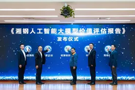做AI实干家！“走进湘钢·行业智能化高端研讨会”举行图片