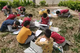济南高新区景汇小学开展“房树人”心理绘画活动图片
